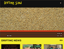 Tablet Screenshot of driftingsand.com